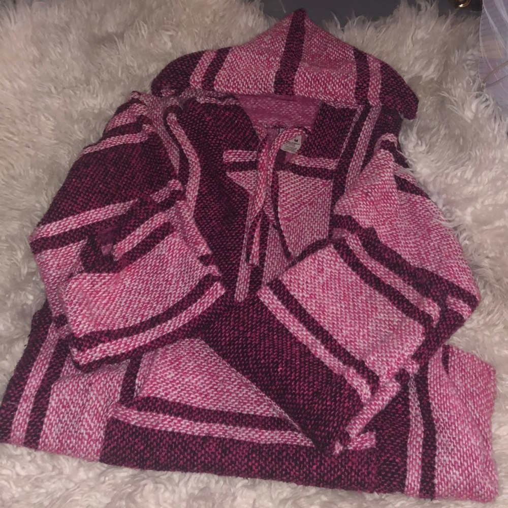a hoodie knitted